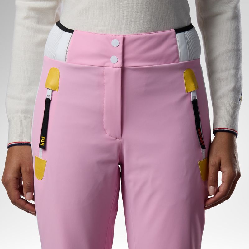 Spodnie narciarskie damskie Rossignol JCC Valdiz new pink 5