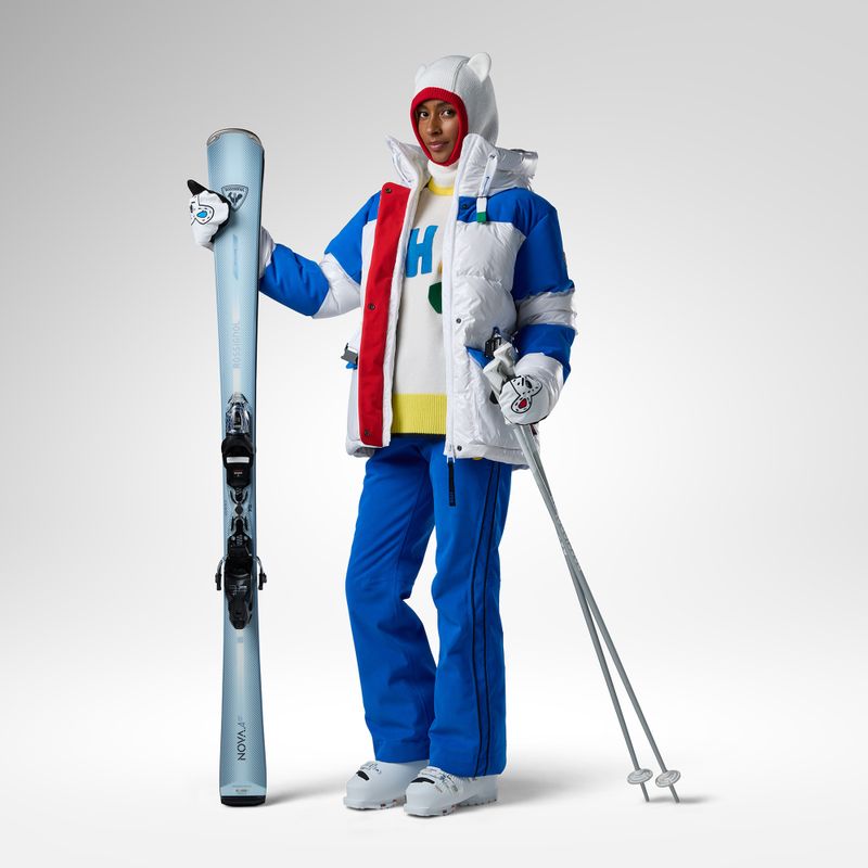 Spodnie narciarskie damskie Rossignol JCC Seasonal victoria blue 2