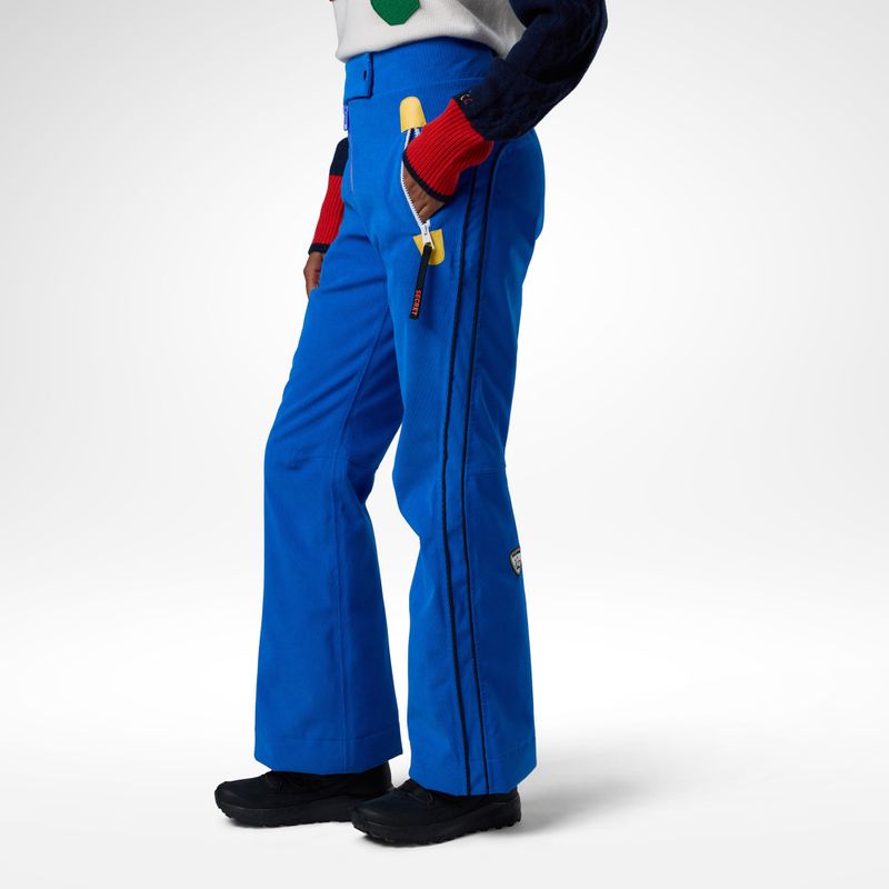 Spodnie narciarskie damskie Rossignol JCC Seasonal victoria blue 4
