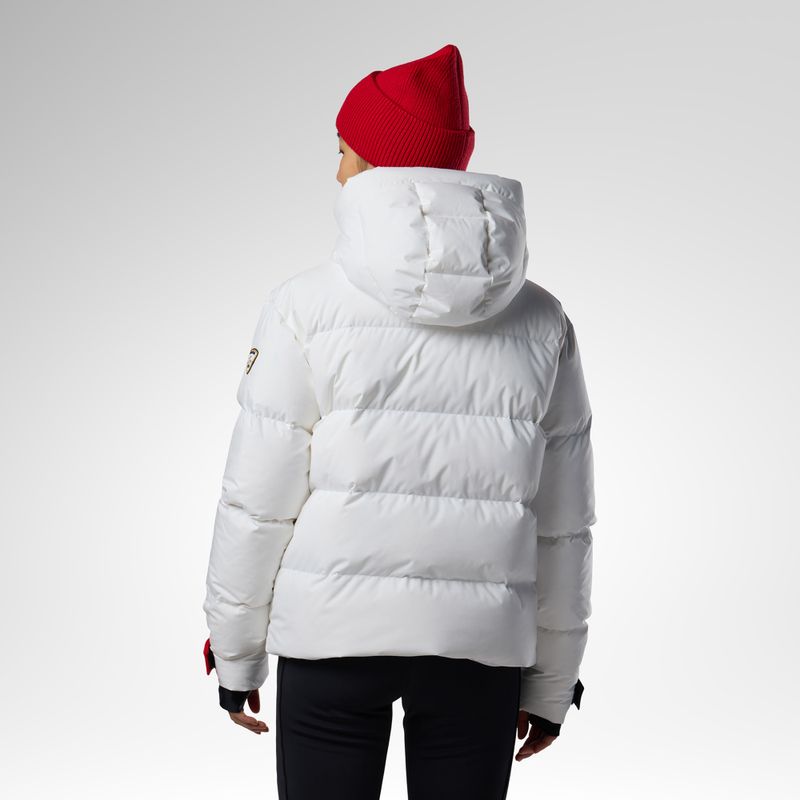 Kurtka narciarska damska Rossignol JCC Allsnow Down white 3