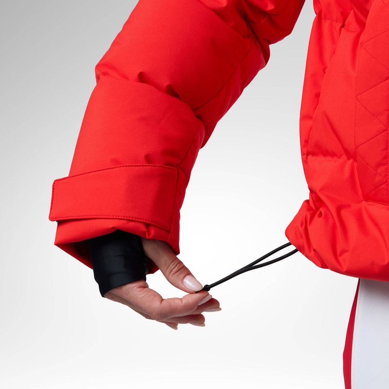 Kurtka narciarska damska Rossignol JCC Allsnow Down red 10