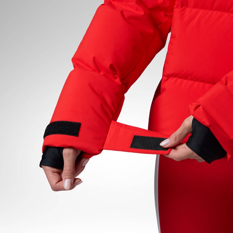 Kurtka narciarska damska Rossignol JCC Allsnow Down red 11