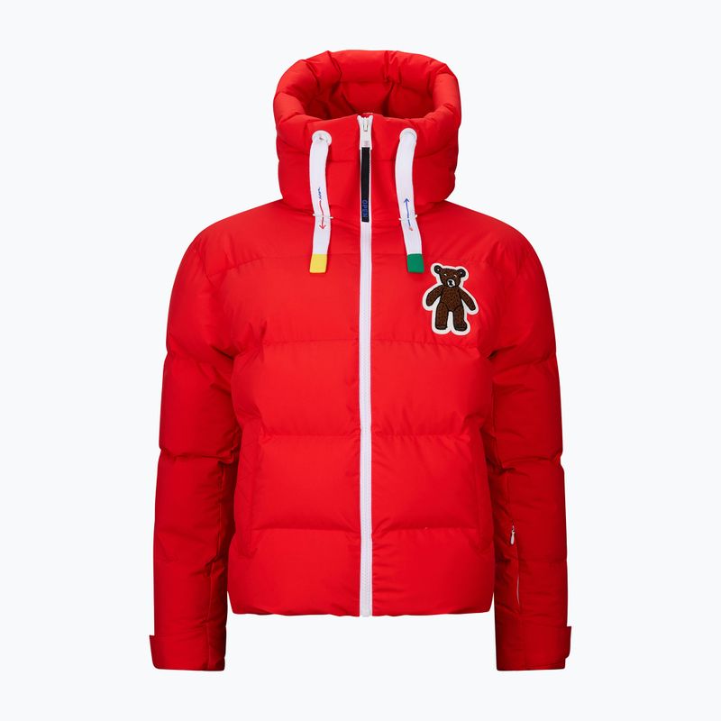 Kurtka narciarska damska Rossignol JCC Allsnow Down red 12