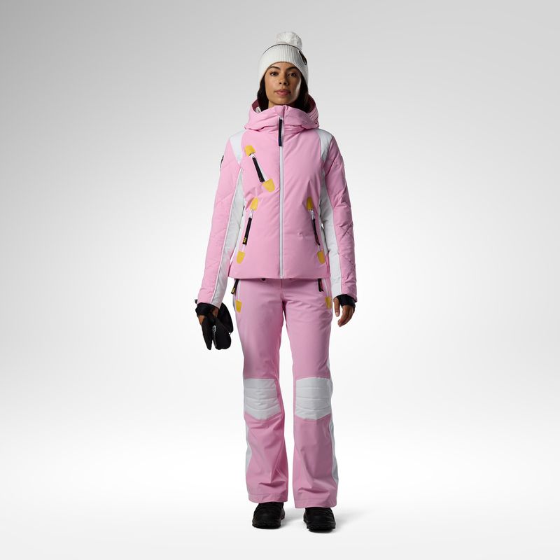 Kurtka narciarska damska Rossignol JCC Valdiz Down new pink 2
