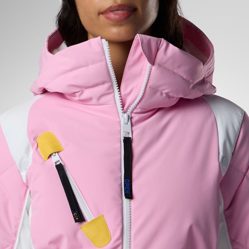 Kurtka narciarska damska Rossignol JCC Valdiz Down new pink 6