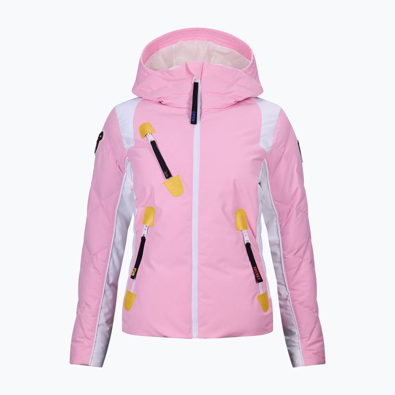 Kurtka narciarska damska Rossignol JCC Valdiz Down new pink 16