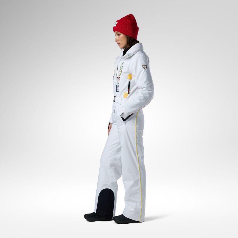Kombinezon narciarski damski Rossignol JCC white 4