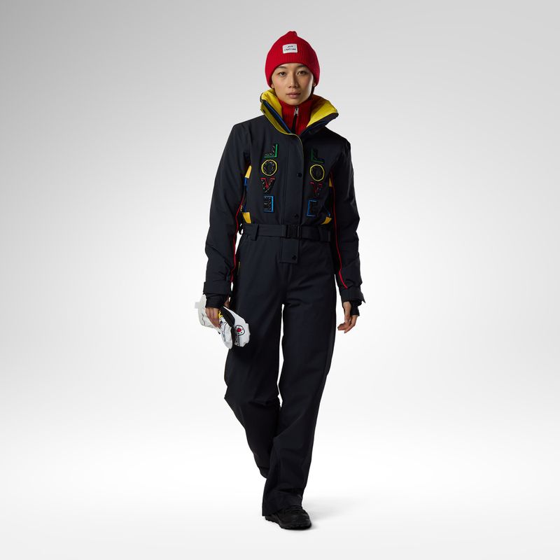 Kombinezon narciarski damski Rossignol JCC black 2