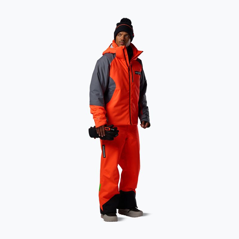 Kurtka narciarska męska Rossignol Hero Insulated neon red 2