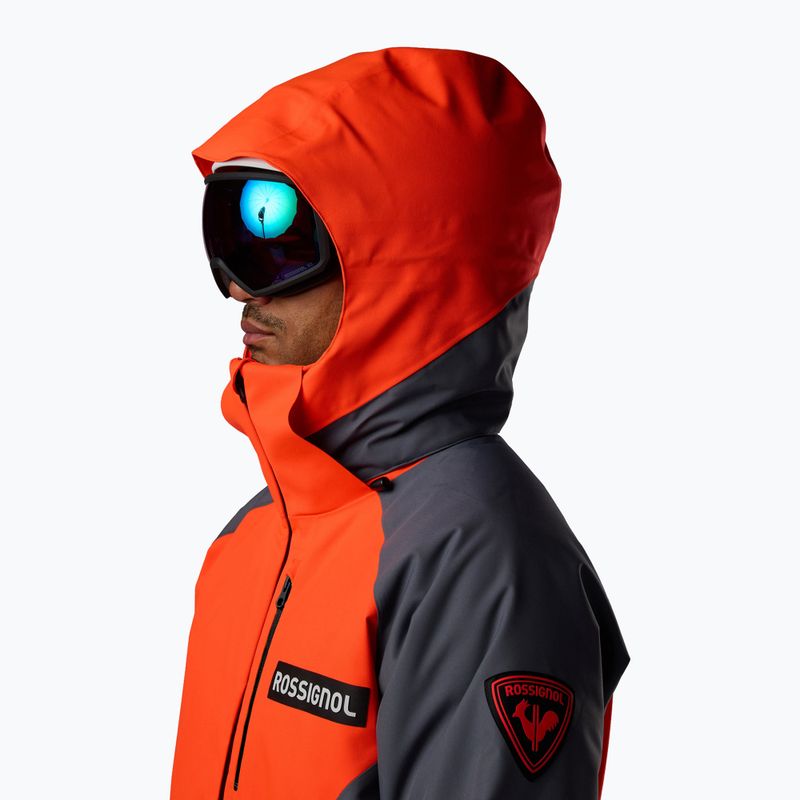 Kurtka narciarska męska Rossignol Hero Insulated neon red 7