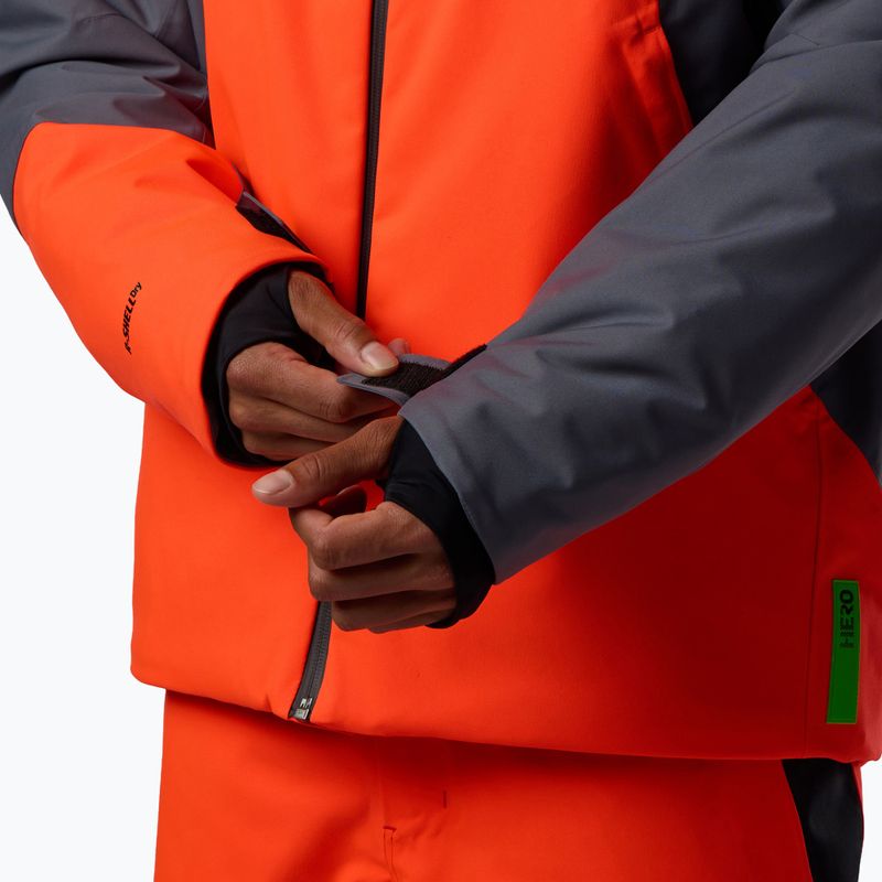 Kurtka narciarska męska Rossignol Hero Insulated neon red 11