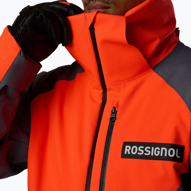 Kurtka narciarska męska Rossignol Hero Insulated neon red 16