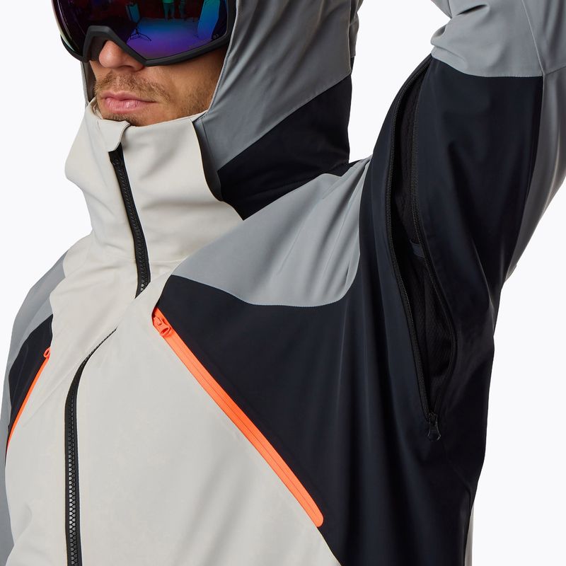 Kurtka narciarska męska Rossignol Hero 4WS Insulated llght grey 8