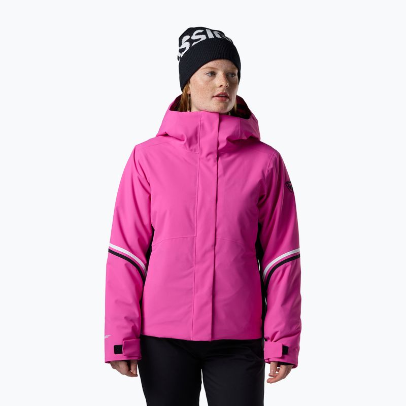 Kurtka narciarska damska Rossignol Strawpile Insulated electric fuchsia