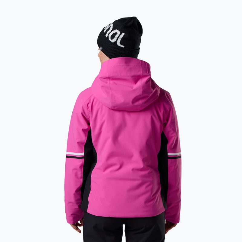 Kurtka narciarska damska Rossignol Strawpile Insulated electric fuchsia 3