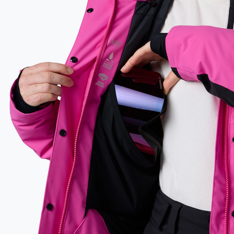 Kurtka narciarska damska Rossignol Strawpile Insulated electric fuchsia 10