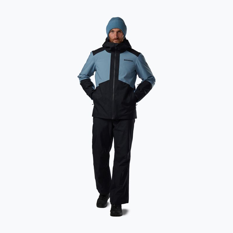 Kurtka narciarska męska Rossignol Rochrun Insulated winward blue/black 2