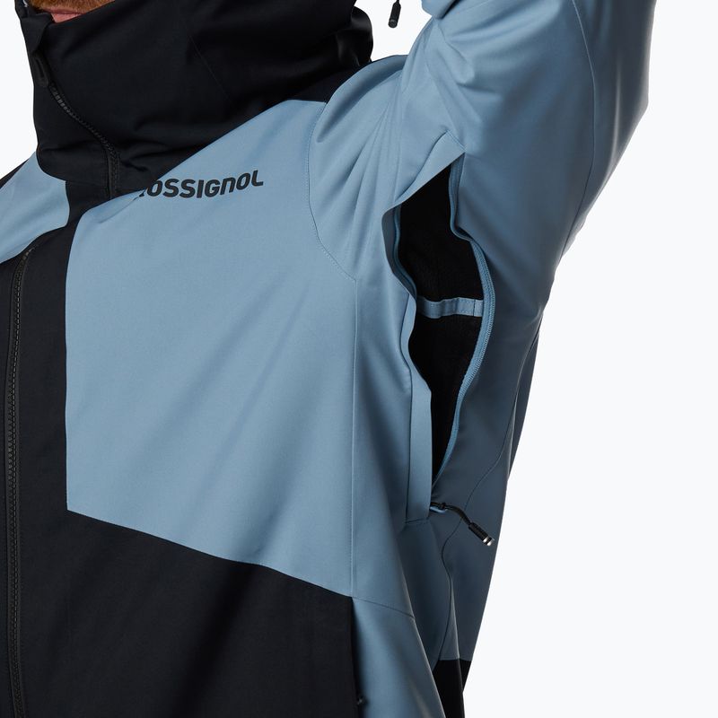 Kurtka narciarska męska Rossignol Rochrun Insulated winward blue/black 13