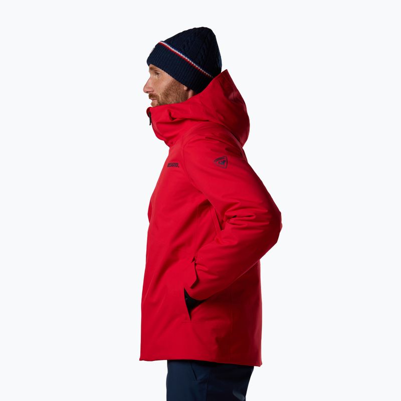 Kurtka narciarska męska Rossignol Rochrun Insulated sport red solid 4