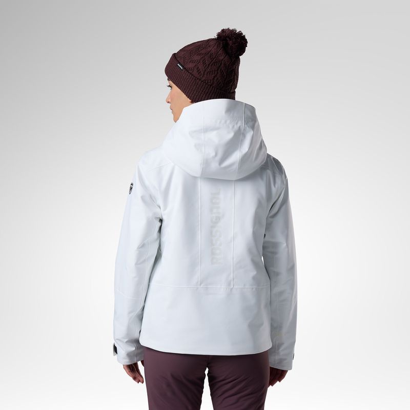Kurtka narciarska damska Rossignol Rochrun Insulated white 3