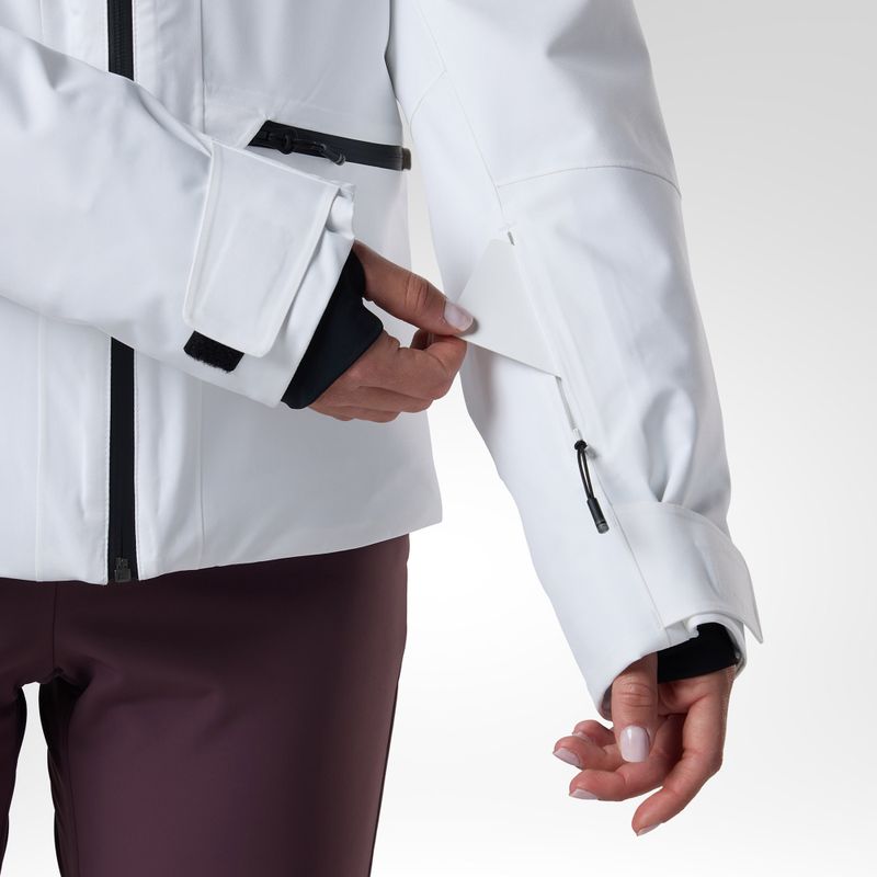 Kurtka narciarska damska Rossignol Rochrun Insulated white 10