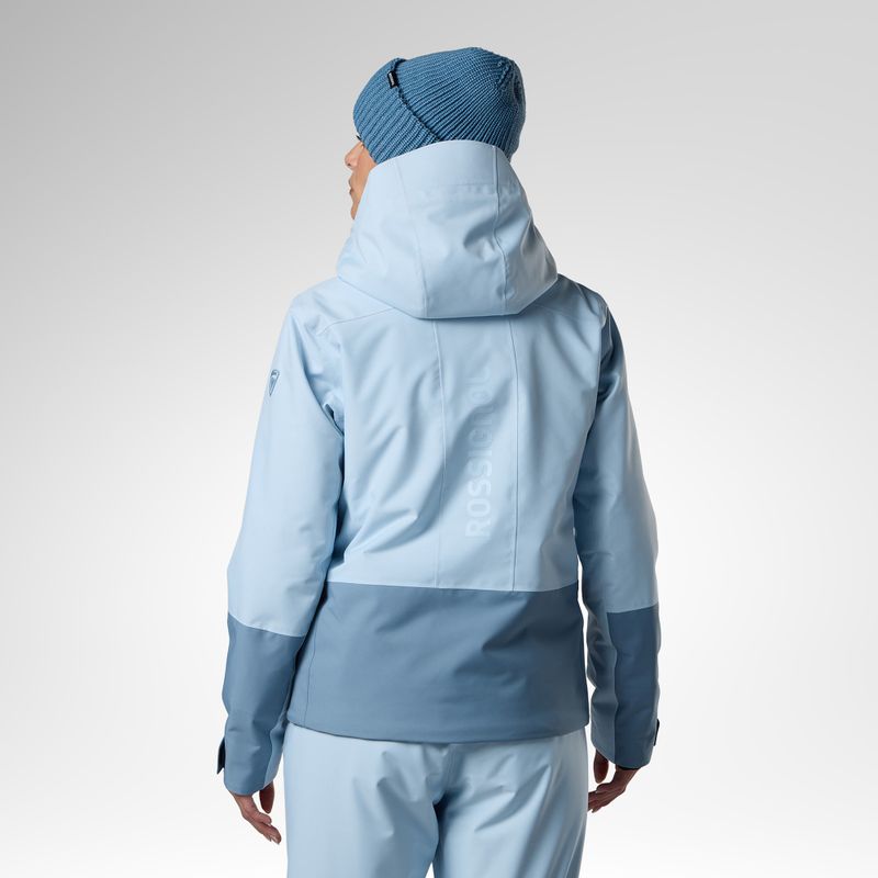 Kurtka narciarska damska Rossignol Rochrun Insulated blue aura/windward blue 3