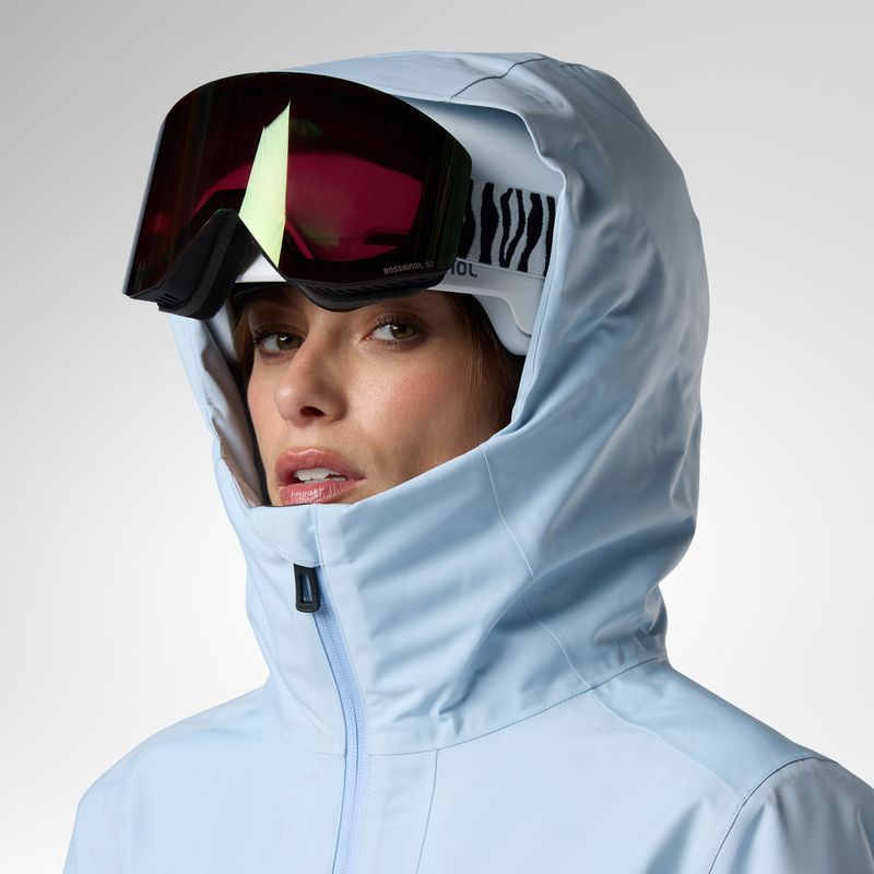 Kurtka narciarska damska Rossignol Rochrun Insulated blue aura/windward blue 6