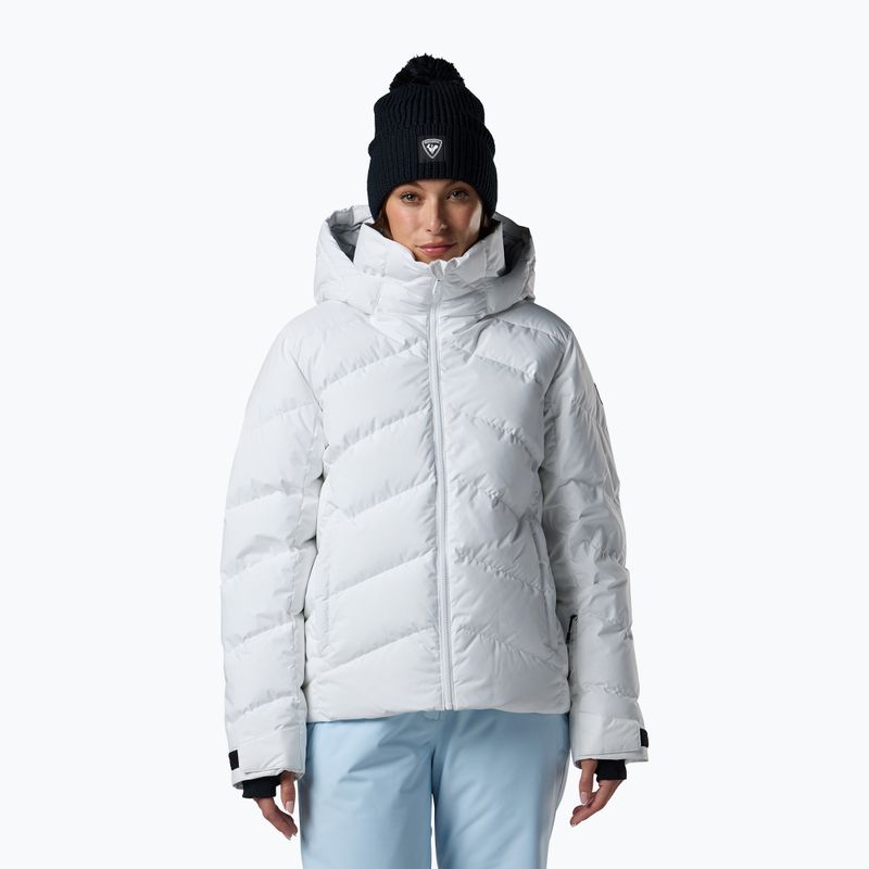 Kurtka narciarska damska Rossignol Wispile Ripstop Down white
