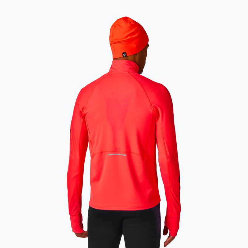 Bluza męska Rossignol Hero Half Zip First Layer neon red 4