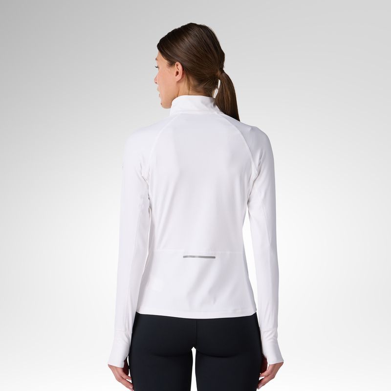 Bluza termoaktywna damska Rossignol Half Zip First Layer white 3