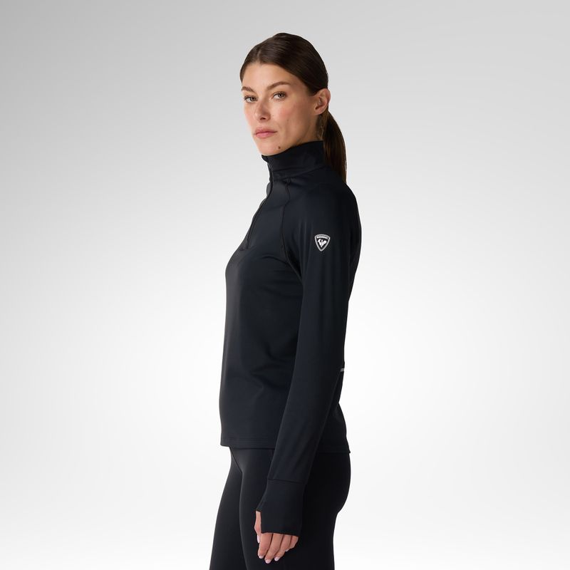 Bluza termoaktywna damska Rossignol Half Zip First Layer black 4