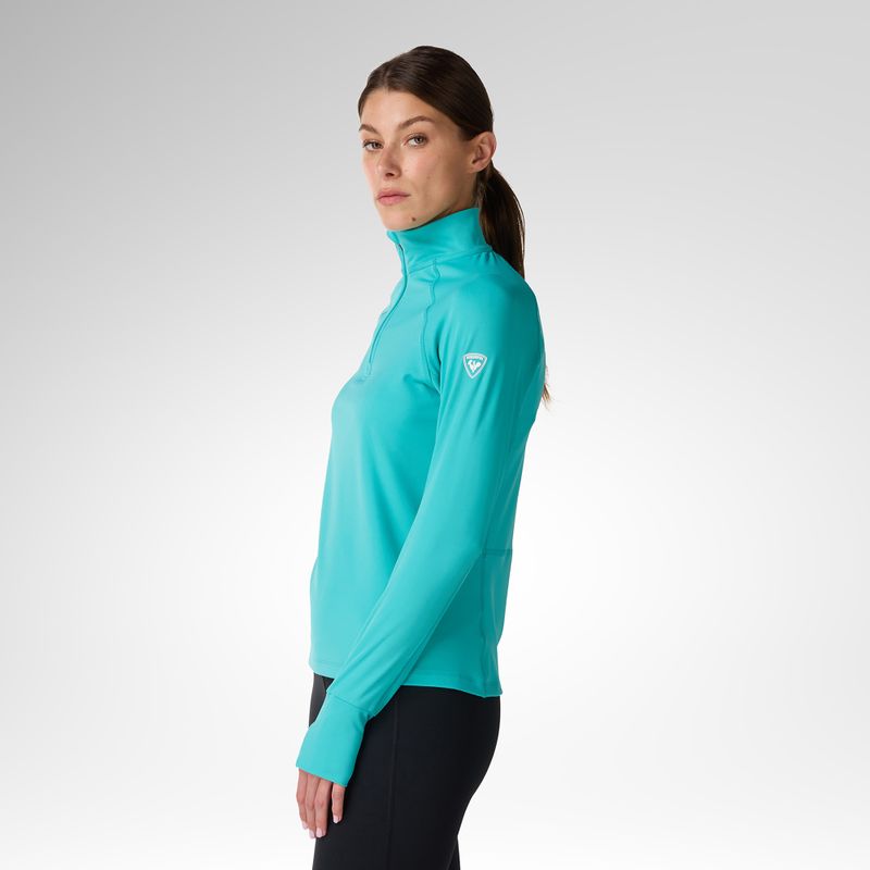 Bluza termoaktywna damska Rossignol Half Zip First Layer baltic 4