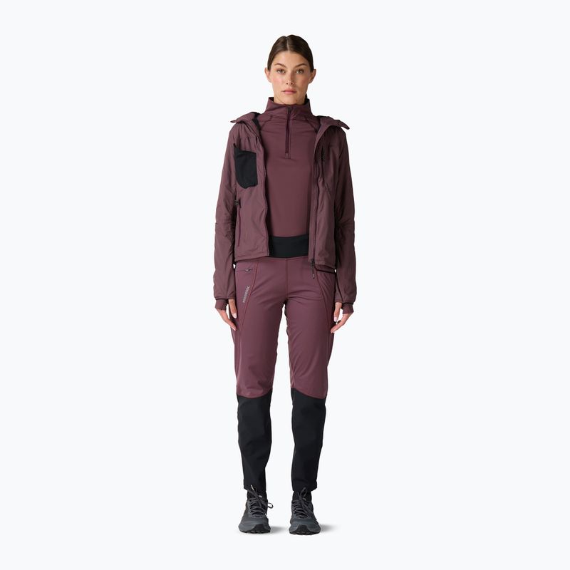 Bluza termoaktywna damska Rossignol Half Zip First Layer huckleberry 2