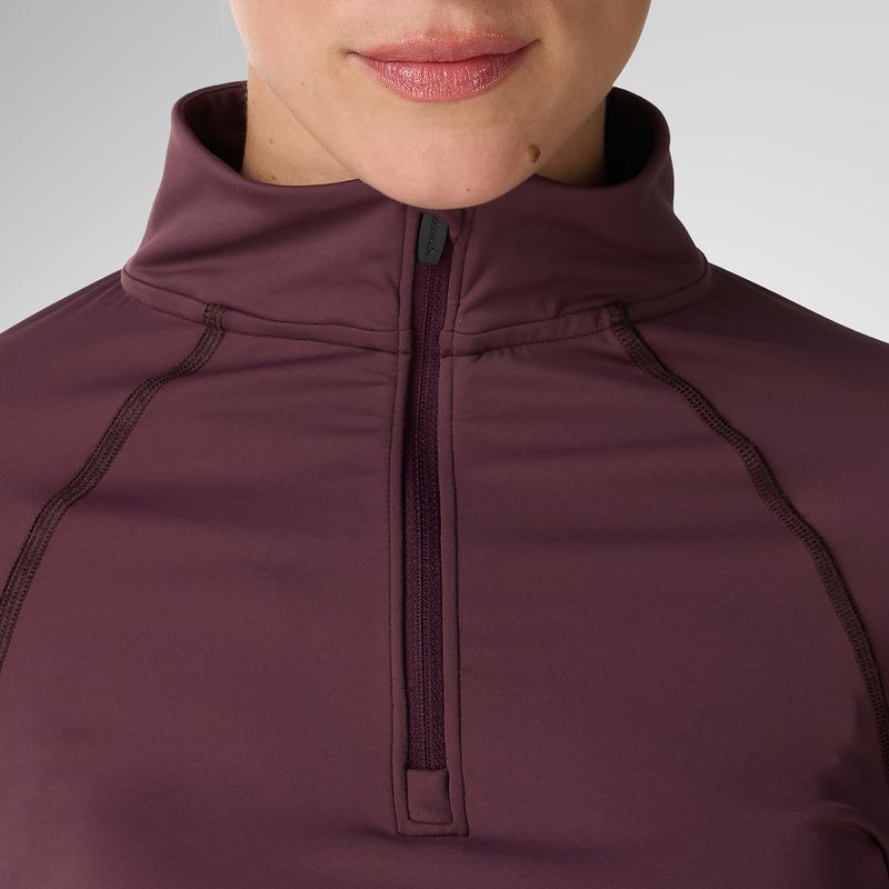 Bluza termoaktywna damska Rossignol Half Zip First Layer huckleberry 5