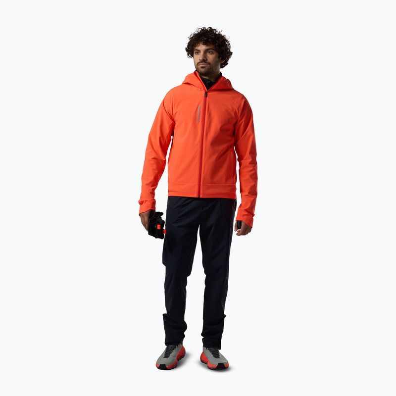 Kurtka skiturowa męska Rossignol Venon Wind Hoodie neon red 2