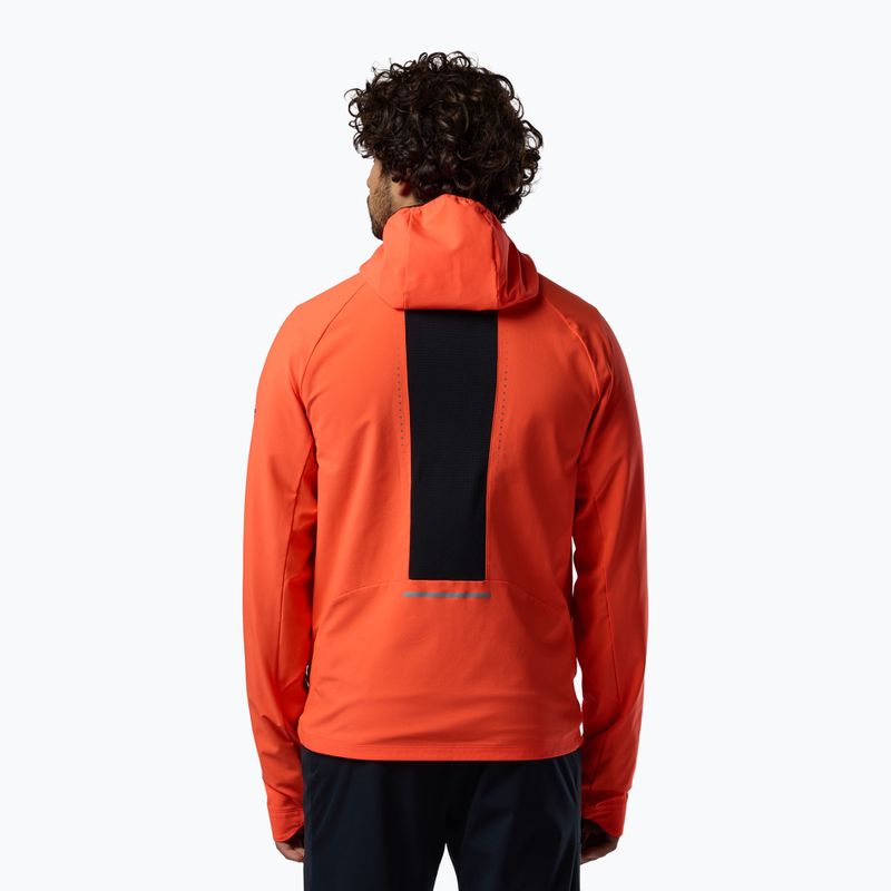 Kurtka skiturowa męska Rossignol Venon Wind Hoodie neon red 3