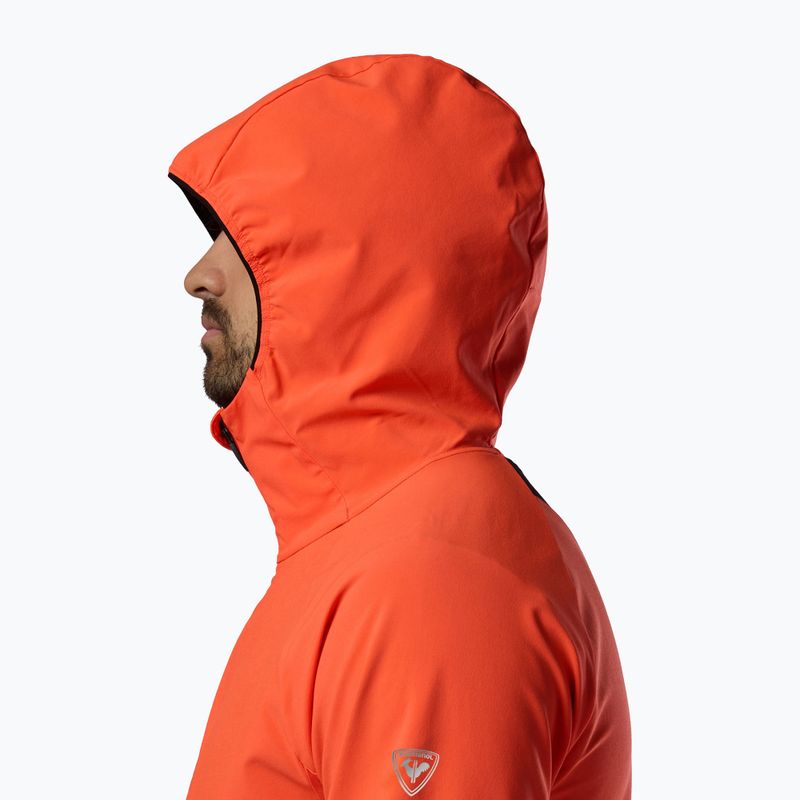 Kurtka skiturowa męska Rossignol Venon Wind Hoodie neon red 7