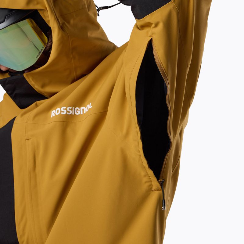 Kurtka narciarska męska Rossignol Desafio 2L Shell dusted ochre 9