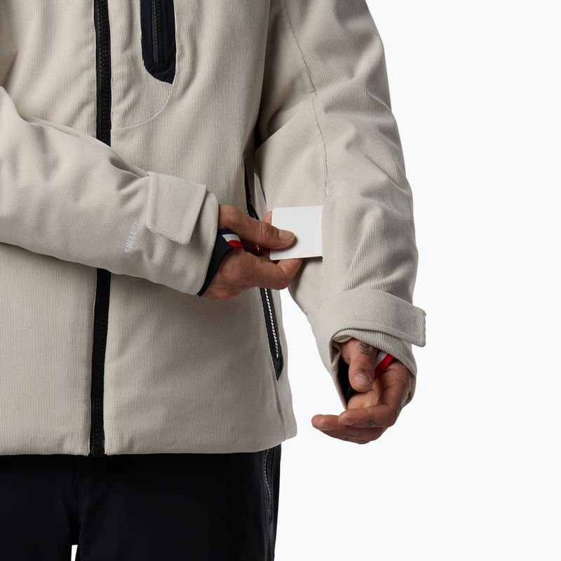 Kurtka narciarska męska Rossignol Corduroy Insulated silver cloud 7