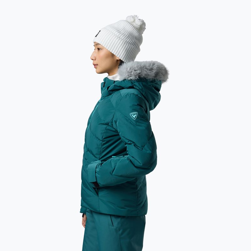 Kurtka narciarska damska Rossignol Staci Insulated transformative teal pearly 4