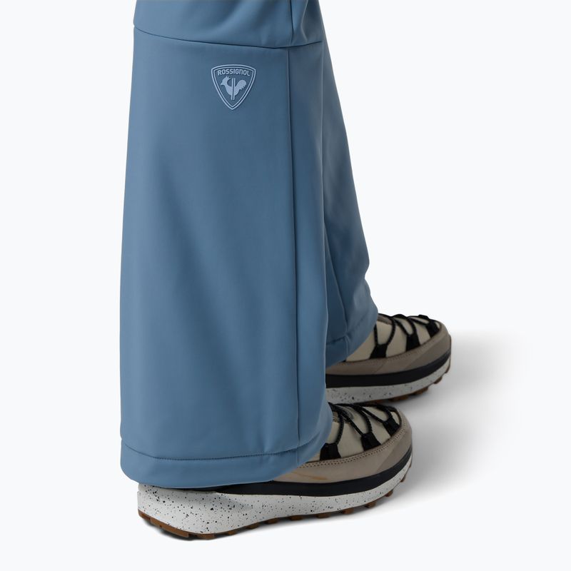 Spodnie narciarskie damskie Rossignol Ski Softshell windward blue 6