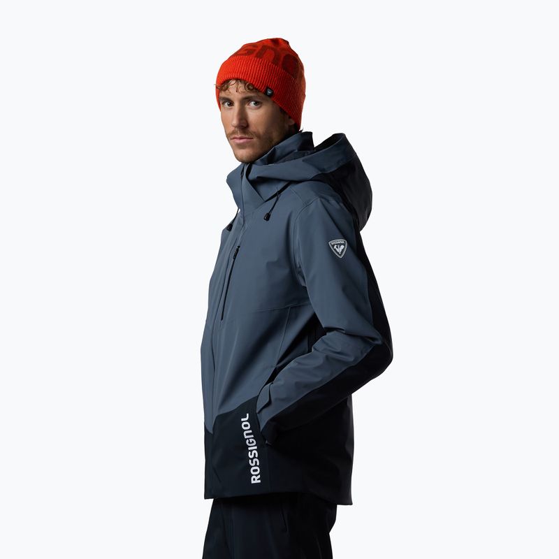 Kurtka narciarska męska Rossignol 4WS Blackside Insulated turbulence/black 4