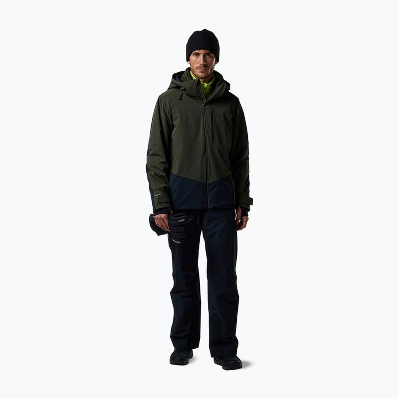 Kurtka narciarska męska Rossignol 4WS Blackside Insulated olive shadow/black 2