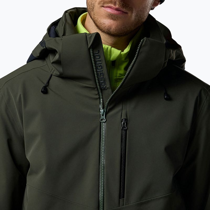 Kurtka narciarska męska Rossignol 4WS Blackside Insulated olive shadow/black 5