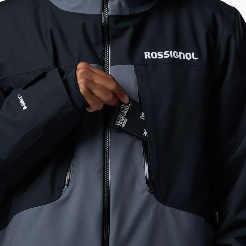 Kurtka narciarska męska Rossignol Velika Insulated turbulence/black 6