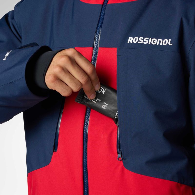 Kurtka narciarska męska Rossignol Velika Insulated sports red/dark navy 8