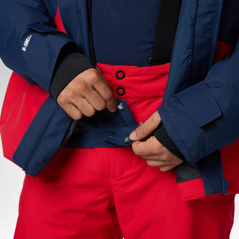 Kurtka narciarska męska Rossignol Velika Insulated sports red/dark navy 15
