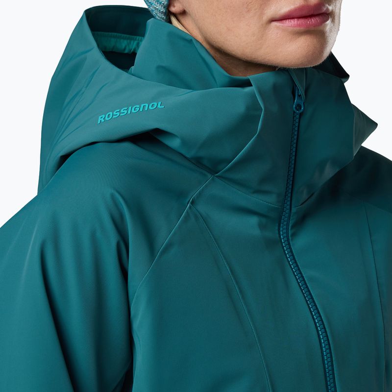 Kurtka narciarska damska Rossignol 4WS Blackside Insulated transformative teal 8