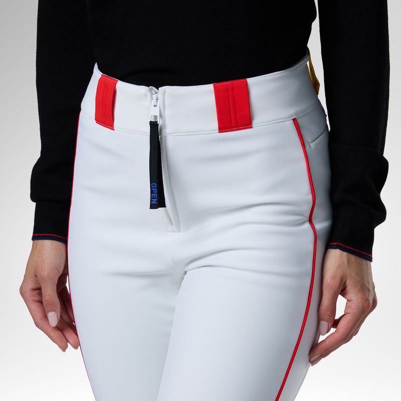 Spodnie narciarskie damskie Rossignol JCC Softshell white 5