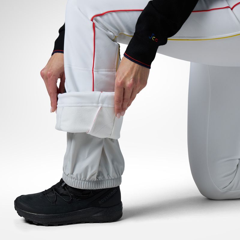Spodnie narciarskie damskie Rossignol JCC Softshell white 7